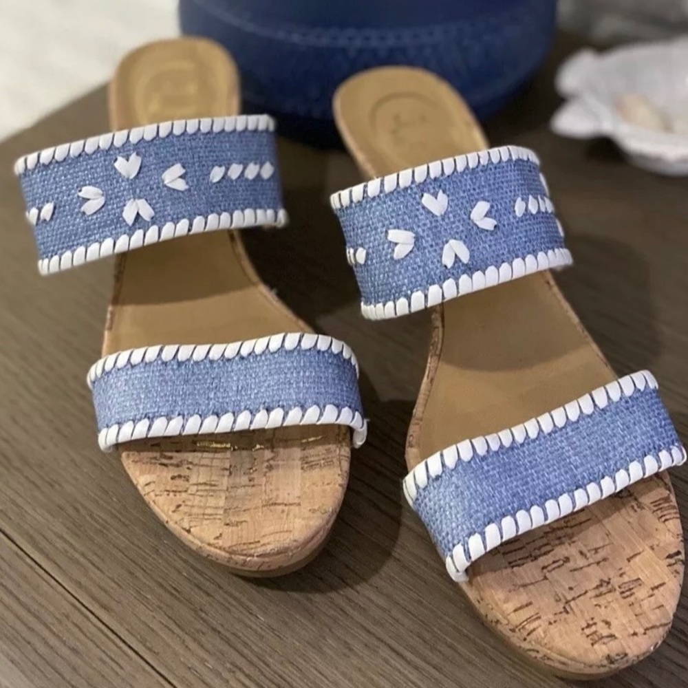 NWOT Jack Rogers Wedges